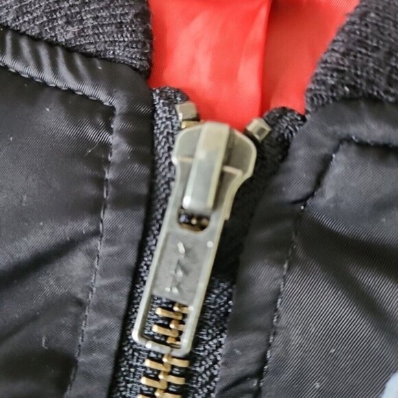 TORRID Black Whatever 92 Love Oh Yeah Patch Bomber Zip Up Jacket Coat Size 1/XL - Picture 10 of 15